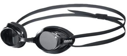 ARENA Unisex Goggles Drive 3 Swimming, Black-Smoke, one size