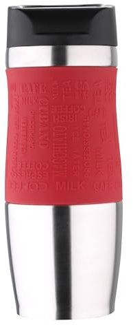 BERGNER Taza Térmica, Rojo, 375 ml