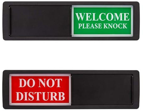 Vattentät stör inte skylt integritet vänligen slå skjutreglage skylt återanvändbar stör inte välkommen glidskylt studio toalett för dörr indikator kontorsskylt