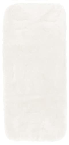 Fillikid Lammfelleinlage 73x33 | Premium Merino Lammfell für Kinderwagen, Buggy & Autositze | Kuschelig weich, ganzjährig nutzbar mit Gurtschlitzen | Universal Bezug | Inkl. Baumwoll-Windel