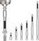 High Magnetic Screwdriver Drill Bit Set, 6pcs Anti-Slip Impact Bits, Precision & Durable Screwdriver Bits, Compatible with Electric Drill and Driver Tools