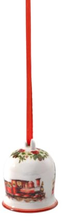 Villeroy & Boch - Annual Christmas Edition Jahres-Glocke 2025 Bunt, Glocke Weihnachten, Baumschmuck, Deko Weihnachten, Weihnachtsdekorationen, Sammlerstück, Premium Porzellan