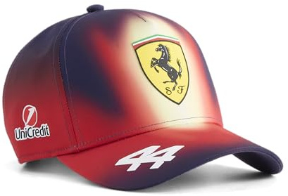 PUMA Scuderia Ferrari F1 Cappellino Special Edition China GP 2026 Lewis Hamilton - Italian Plum - Taglia Unica