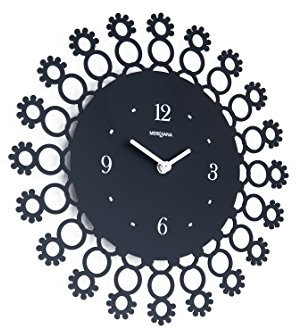 Meridiana Orologio Da Parete Nero Ø 32 Cm