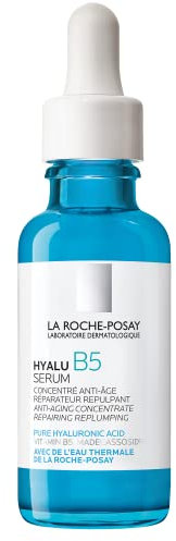 La Roche Posay Sérum, Concentrado Antiarrugas, Rellenador, Repara y Reafirma, Enriquecido con Ácido Hialurónico, Vitamina B5 y Madecassoside, Hyalu B5, 30 ml