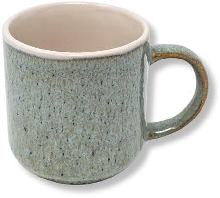 NAMAI - Set 4 Tazze Colazione - 350 ML - Porcellana - Adatte in Lavastoviglie e Microonde - Tazze Cappuccino (4 Mug)