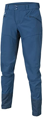 Endura Mens SingleTrack Mountain Cycling Pants ClickFast Liner Compatible Blueberry, XX-Large