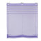 ZiStarlilife Elegante Raffrollos Dimout Fenstervorhänge mit Ösen, 120 x 140 cm, zum Anheben, für Küche, Arbeitszimmer, Büro, mehrere Farben, einfache Installation (lila)