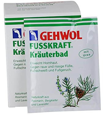 Gehwol Fußkraft Kräuterbad, 10x20g, Fußpflege