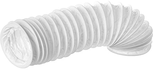 Ø 100mm / 1m Lüftungsschlauch - PVC Flexschlauch - Abluftschlauch für Klimaanlage Wäschetrockner Abzugshaube