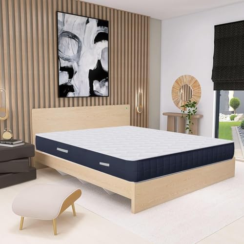 UpNap Iride | Materasso Matrimoniale 180 x 200 Molle Insacchettate e Memory Foam | Altezza 30 cm | Anallergico e traspirante | Dispositivo Medico Classe 1 | Prodotto in Italia
