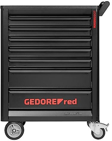 GEDOREred R22071005 Werkzeugsatz im Werkstattwagen GEDMaster, Groß
