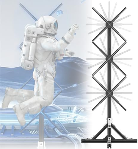 GTANND Ventilateur Hologramme 3D, Projecteur Hologramme 3D, Affichage Publicitaire du Projecteur Hologramme 3D, Affichage du Projecteur Vidéo D'animation 3D, pour Les Entreprises,PD45