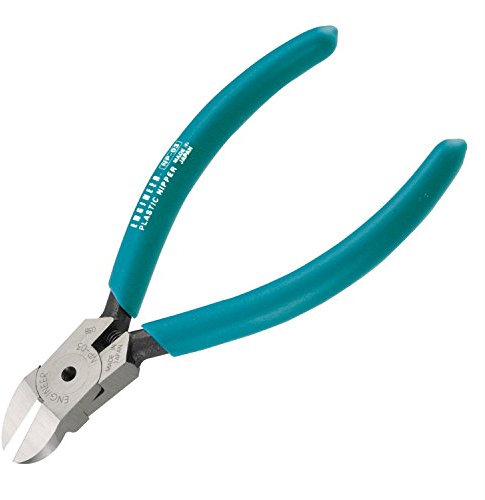 Plastic Nipper/Cutters, Single Edge, Straight, Precision, Plastic Model, 5.1 inches (125 mm), Made in Japan. ENGINEER NP-03
