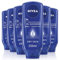 NIVEA In-Shower Body Moisturiser Nourishing for Dry Skin Pack of 6 (6 x 250ml), Body Moisturiser for Use in the Shower, Moisturiser for Women with Almond Oil