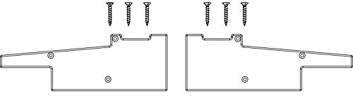 MACO Fiber-Therm Abdeckkappen-Set, Grundkörper 180 mm, silber (102886)