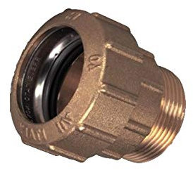 PE ROHR VERBINDER FITTINGS 20 mm Verschraubung aus Messing DVGW Trinkwasser (Messing, MS Verschraubung 1/2 AG)