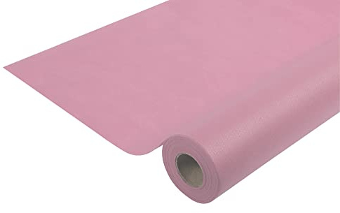 Pro Nappe - Cod. R782551I - Tovaglia monouso in tessuto non tessuto Spunbond - Rotolo 1,20 x 25 Mt - Materiale antistrappo, idrorepellente e facile da pulire - Rosa cipria