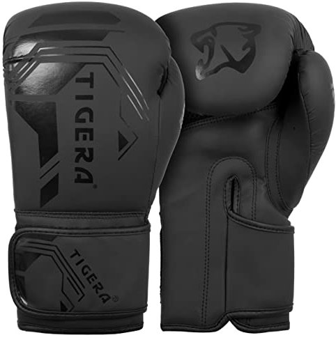 Tigera Boxhandschuhe für Männer & Frauen Training Pro Punching Heavy Bag Mitts MMA Muay Thai Sparring Kickboxhandschuhe (14oz)