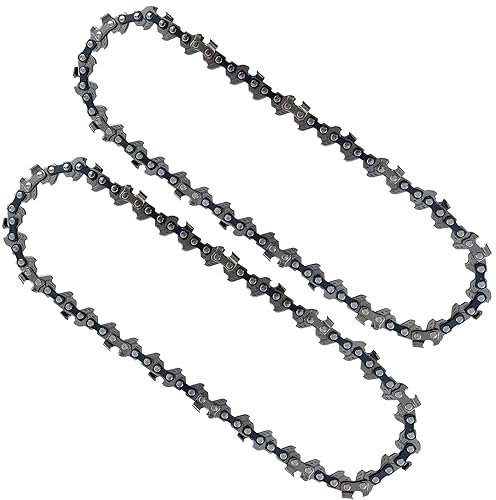 Opuladuo 2 catene per motosega da 11,5 cm, compatibili con Makita DUC122Z, catena per motosega compatibile con Makita DUC122-1/4, 1,3 mm