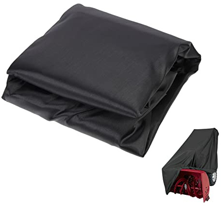 Abaodam Snowblower Cover Rain Snowblower Cover High-grade Oxford Cloth Two-stage Snow Thrower Protection Easy to Use