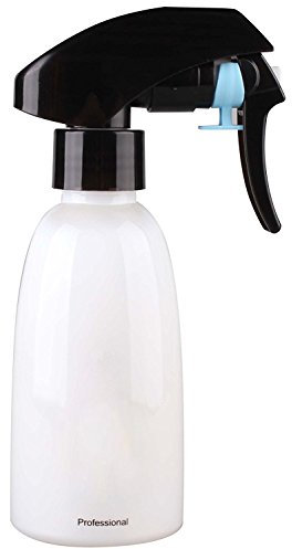 PERFEHAIR Bouteille vaporisateur pour salon de coiffure 360°, Bouteille en plastique vaporisateur de nettoyage pour coiffeur-150 ml, avec balle de vaporisation et tuyau flexible.