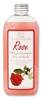 Florex Pflegeshampoo Hair & Body Rose mit Schafmilch zarte und weiche Haut geschmeidiges Haar 250 ml
