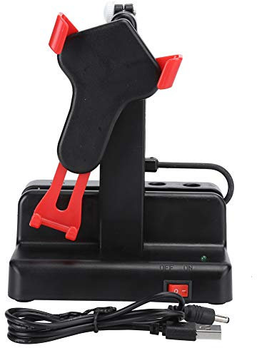 Oumefar Automatisch Handy Shaker zählt die Schritte Links rechts Swing Steps Counter Handy Schrittzähler für die tägliche Übung Rot