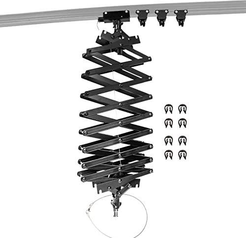 Pantograph Ceiling Rail System Kit, Wall Ceiling Stand Mount for Pantograph Pulley Accessories for Studio Photography Photo Video Lighting Spotlight