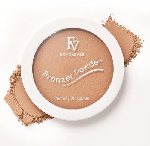 FV Bronzer Lunga Durata, Terra Make Up Viso Natural Impermeabile, Terra Compatta Effetto Naturalmente Abbronzato, Contouring Viso, 8g (Bronzer, 8g)