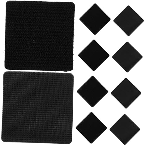 SOPOTUTU 10 set Adesivo Biadesivo per Moquette Auto Forte e Antiscivolo Resistente Allacqua e Temperature Fissaggio Tappeti per Auto e Suv Kit Completo