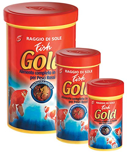 Fish Gold Alimento Mangime in Fiocchi Cibo Pesci Rossi Acquario 200g 1000 ml