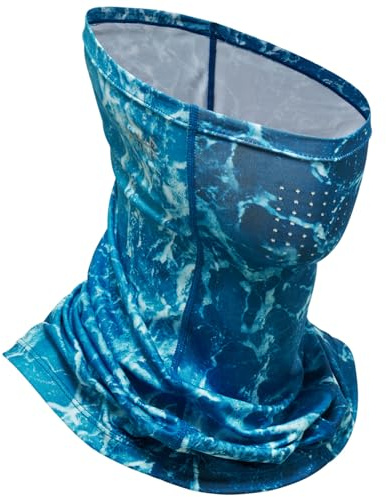 BASSDASH UPF 50+ Breathable Neck Gaiter, Quick Dry Face Mask for Men Women