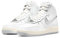 Nike Damen Air Force 1 Sculpt Sneaker, Summit White/Silver-Coconut Milk, 40 EU