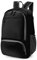 HYCOPROT Ultraleicht Faltbarer Rucksack 35L, Wasserdicht Wanderrucksack Packable Rucksäcke, Reiserucksack für Damen Herren Camping Outdoor Wandern Radfahren Klettern (Schwarz-1)