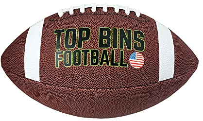 American Football NFL Top Bins Pro Series Elite Size 9 For Competition & Training