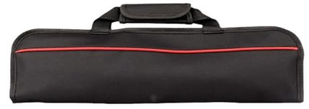 Borsa per Posate da Chef in Tessuto Oxford con Tasche Multiple, Facile da Trasportare per Cucinare All'aperto, Campeggio (rosso)