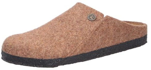 ZERMATT - Herren Slipper und Wollfilz von Frauen 37/TOFFEE MELANGE-N