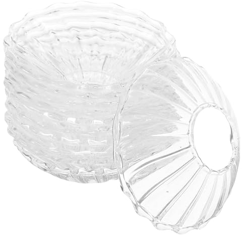 LOLIPPYY 12 pièces Plateau Attrape-Cire Transparent pour Bougies Protecteur Anti-Goutte Réutilisable pour Décoration Salle à Manger et Support de Chandelle