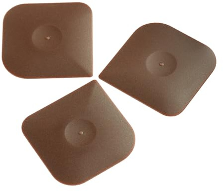 DECOMELODY Raschietti Per Pentole e Griglia in Pc Resistente, Design Antiscivolo, Set Da 3 Pezzi Per Pulizia Utensili Cucina e Taglio Pane, Adatti Per Padelle e Wok, Accessori Cucina Multifunctional