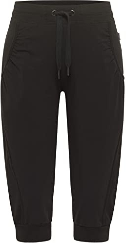 Venice Beach Mujer Maggy Pantalones Capri, Primavera/Verano, Mujer, Color Negro, tamaño Large