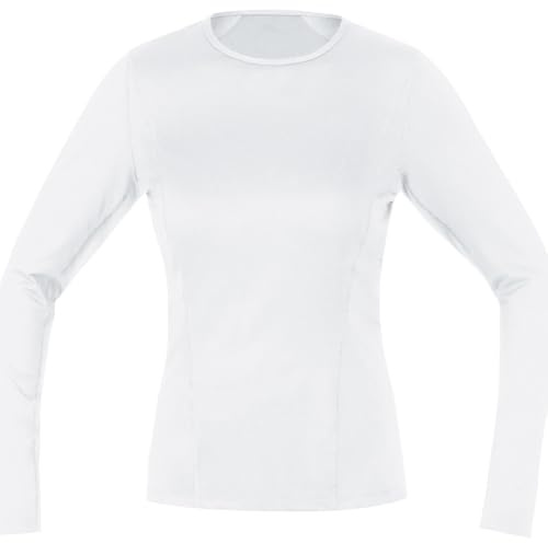 GOREWEAR M Women Base Layer Thermo Long Sleeve Shirt, White, 42