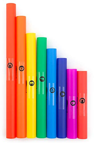 Mad About Juego de tubos de percusión ajustados C Major Diatonic Scale, 8 notas