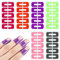 XPEX 60 Stück Nagellack Schablone,Nagel Schablone,Nail Polish Stencil,Wiederverwendbar Nägel Edge Hautbarriere Kit, Nail Art Lackschutz Spitzenschutz, Nagelkunst Grundlegendes Werkzeugzubehör