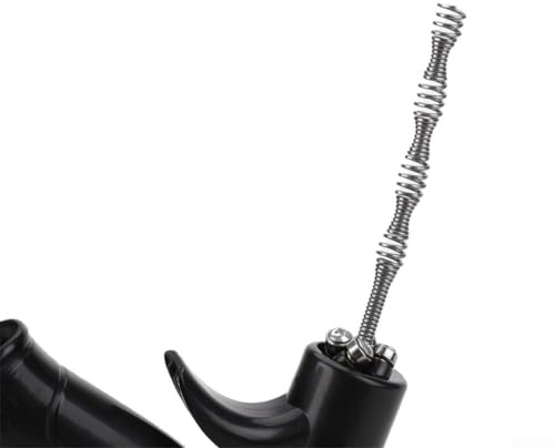 Tarière de plomberie flexible de 10 m pour déboucheur de tuyau avec spirale en acier carbone 72A, poignée en ABS, gants de travail inclus - Outil de maison et de jardin