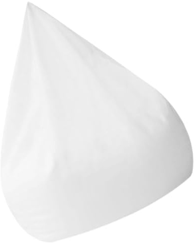 Amosfun Fodera Interna per Pouf a Sacco senza Imbottitura Cerniera, Copripouf Traspirante in Rete Resistente, Ricambio per Poltrona a Sacco Grande 110x120 Cm per Soggiorno e Camera