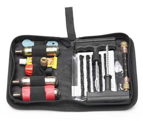 Kit para reparación de neumáticos tubeless S450 de givi
