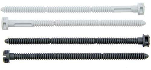 Tornillos de fijación y varillas de accionamiento Placa de control WC SIAMP Verso