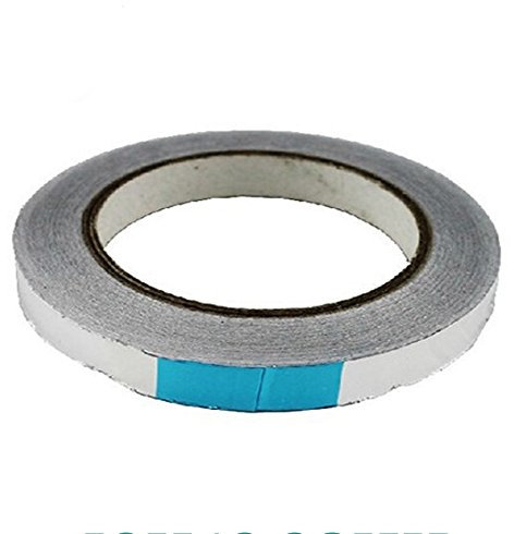 Cinta adhesiva Aluminio 10mm (50 metros)