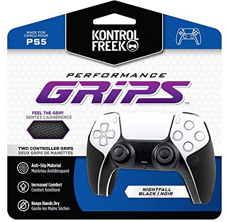 KontrolFreek Performance Grips for Playstation 5 Controller (PS5)